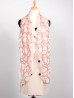 TWO LAYER CHIFFON CHAIN PRINT SCARF